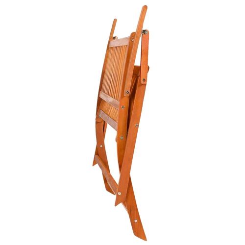 Banc De Jardin En Bois Pliable 118x63.5x89cm