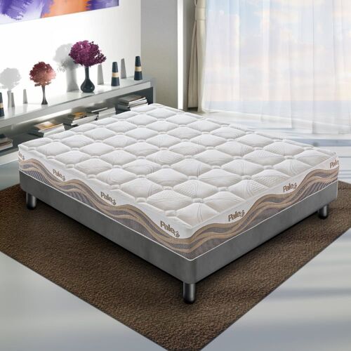 Matelas ressorts ensachés et mémoire de forme 160x190 epaisseur 25 cm