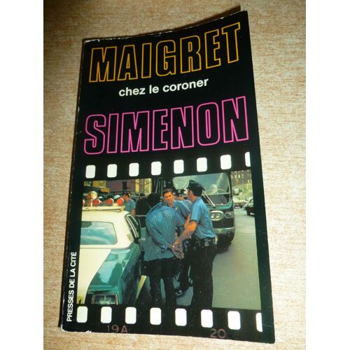 Maigret Chez Le Coroner - Simenon