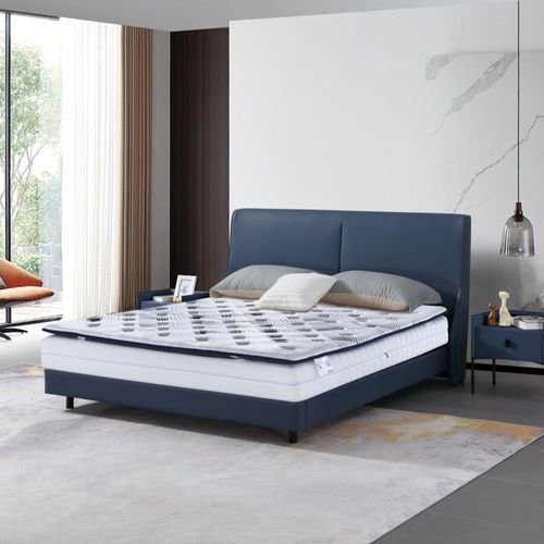 Surmatelas à mémoire de forme tissu rafraîchissant 160x200 cm
