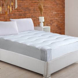 Surmatelas microfibre confort et protège matelas 180x200 cm