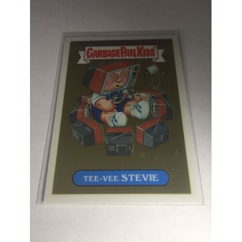 Carte Garbage Pail Kids / Les Crados Série Chrome Holo De 2013 Tee Vee Stevie 10a