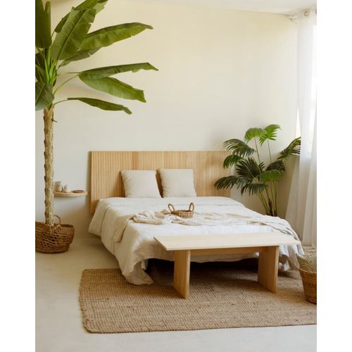 Tête De Lit En Bois De Pin Marron 160x80cm