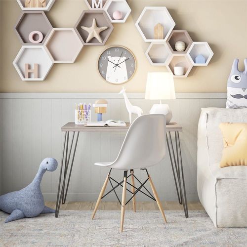 Bureau D'ordinateur En Effet Chêne