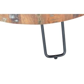 Table En Bois Recyclé Et Pieds En Métal