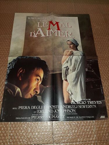 Affiche De Cinéma Le Mal D'aimer 40x60 Cm