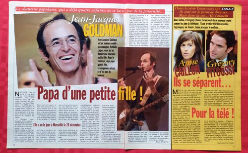Ici Paris N°3157 - Jean-Jacques Goldman, Anne Caillon, Grégory Fitoussi - Coupure De Presse, Clipping De 2006