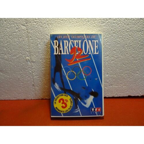 Le Jeux Olympiques De Barcelone 92 Vhs Cassette Video Tf1 Video