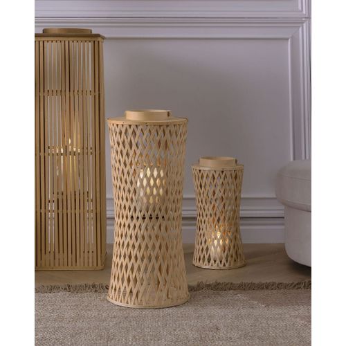 Lanterne Bambou 58 Cm Naturel