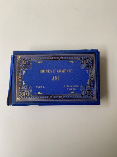 Ruines D'arménie Ani Tome 1 : Vues Photographiques Des Ruines D'ani Autrefois La Résidence De L'ancien Royaume D'arménie - Collection De Stéréoscopes Dans Un Coffret Portfolio - O. Kurkdjian Kurkdjan