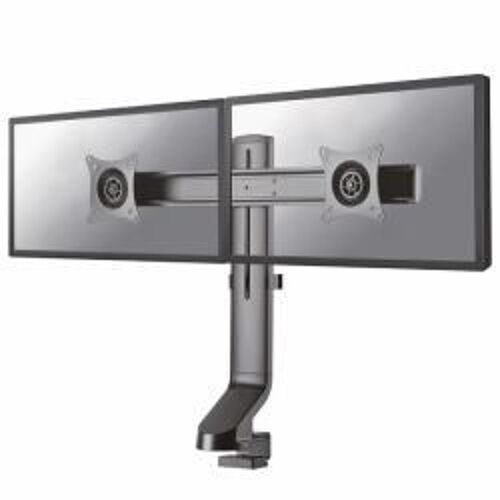 Flat Screen Desk Mount clamp/grommet Black