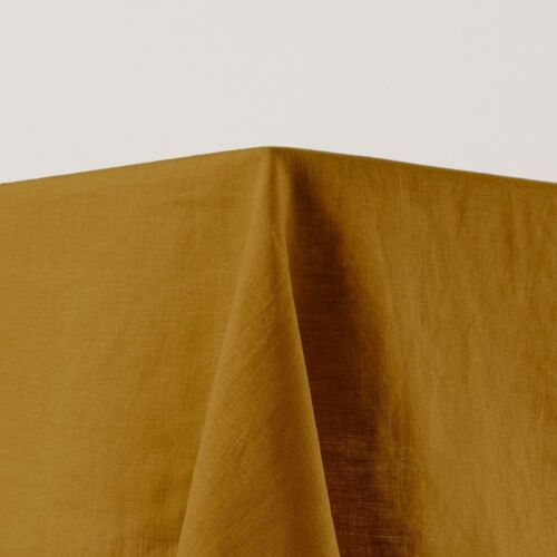 Nappe Rectangulaire En Lin Bronze 170x250 Cm