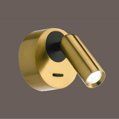 Applique Led Liseuse Laiton