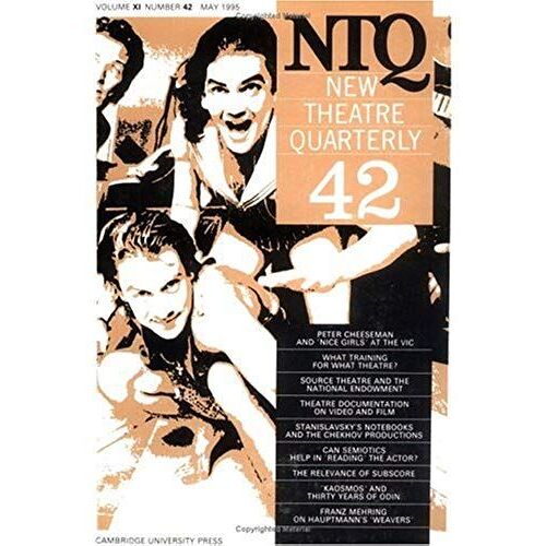 New Theatre Quarterly 42: Volume 11, Part 2: V. 11