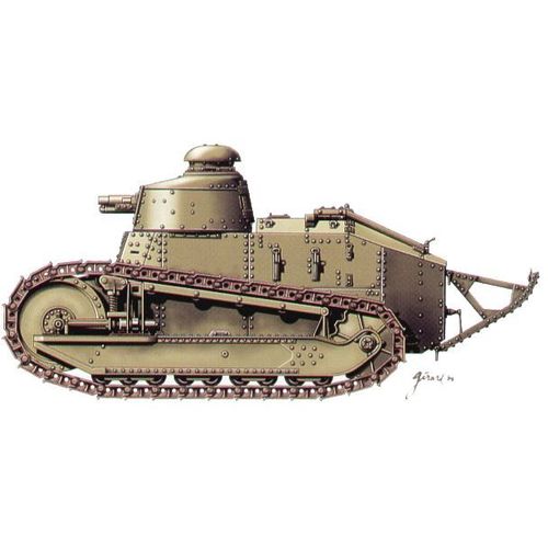 Renault Ft-17 De La 1ère Gm-Hat Industrie