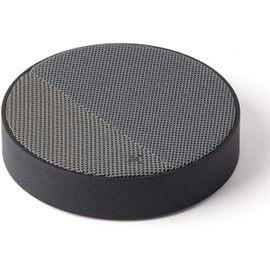Lexon Oslo Energy Enceinte Bluetooth 5W et Station de Charge sans Fil Gris foncé/Gris