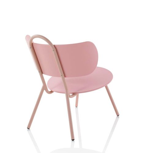 Fauteuil En Polypropylène Rose