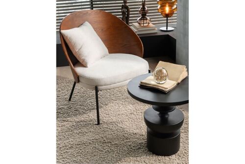 Tapis Rectangulaire En Coton Beige 200x300