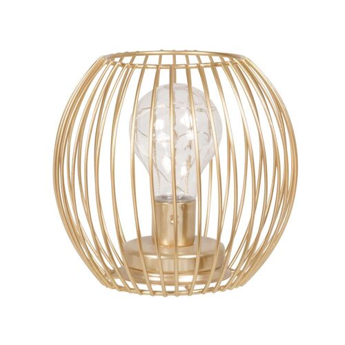 Déco Lumineuse En Métal Doré