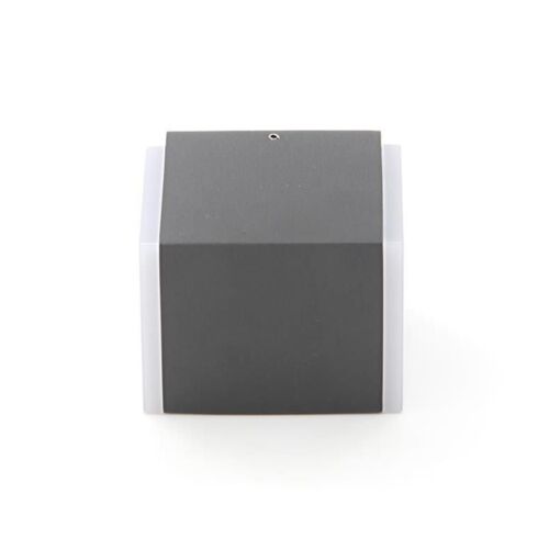 Applique Murale Extérieure Aluminium Gris H9,7cm