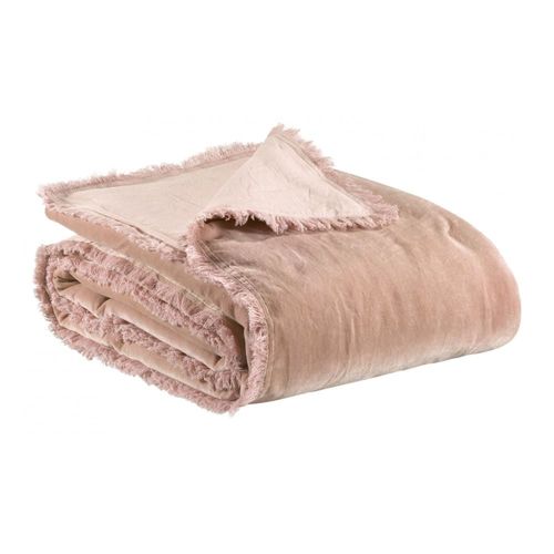 Plaid Uni En Coton Pink 135 X 200