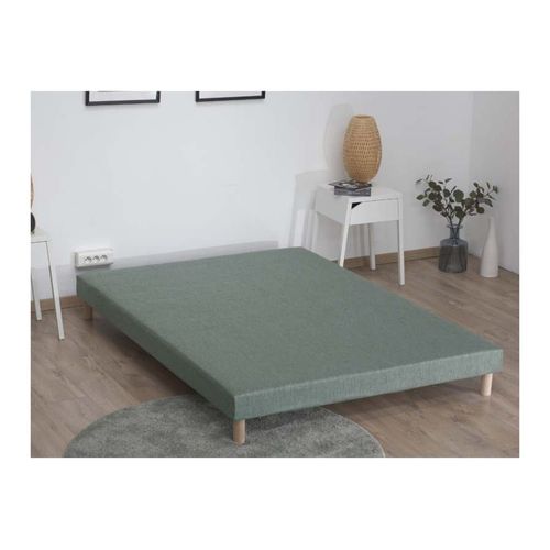 Sommier Tapissier Vert Celadon 160x200