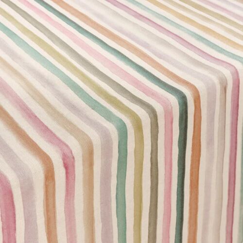 Nappe Enduite Anti-Taches En Coton Multicolore 300x155 Cm