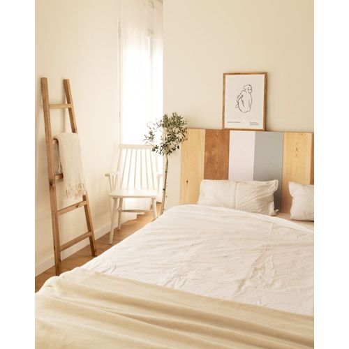 Tête De Lit En Bois De Pin Multicolore 160x80cm