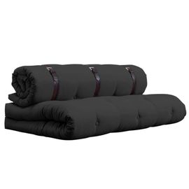 Matelas futon et fauteuil 2 en 1 140x200 anthracite