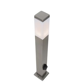 Lampadaire Extérieure Acier 80 Cm Avec Douille Ip44