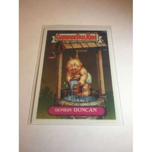 Carte Garbage Pail Kids / Les Crados Série Chrome Holo De 2013 Lost Dunkin Duncan L14a