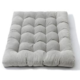 Matelas futon 160x200 cm gris clair