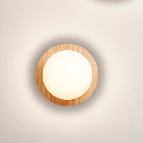 Applique Salle De Bain Bois Naturel
