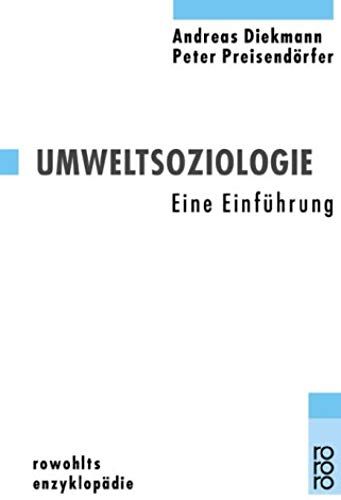 Umweltsoziologie.