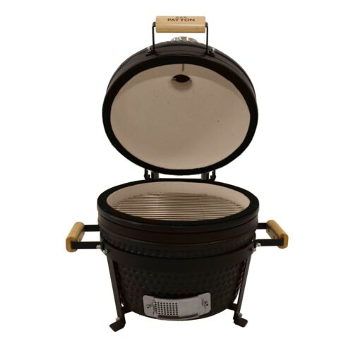 Barbecue en céramique noir mat médium 34 cm