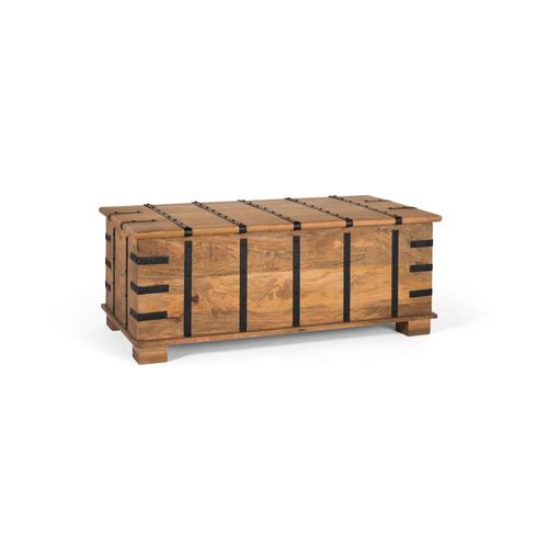 Table Tronc En Bois De Manguier Massif Avec Finition Naturelle