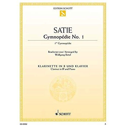Gymnopédie Nr. 1. Klarinette In B Und Klavier.