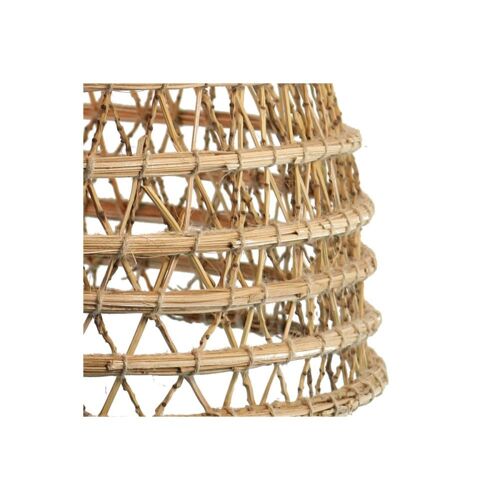 Suspension Tressée En Fibres De Palmier D.50cm