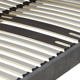 Sommier À Assembler 160x200 Finition Gris Béton