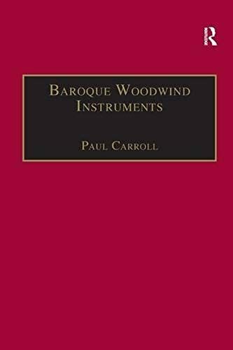 Baroque Woodwind Instruments