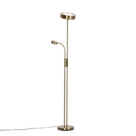 Lampadaire Bronze Avec Led Et Liseuse Orientable