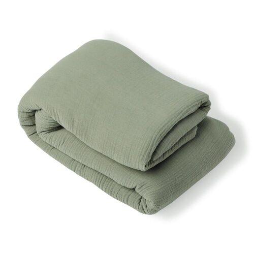 Jeté De Lit Gaze De Coton Céladon 230x250