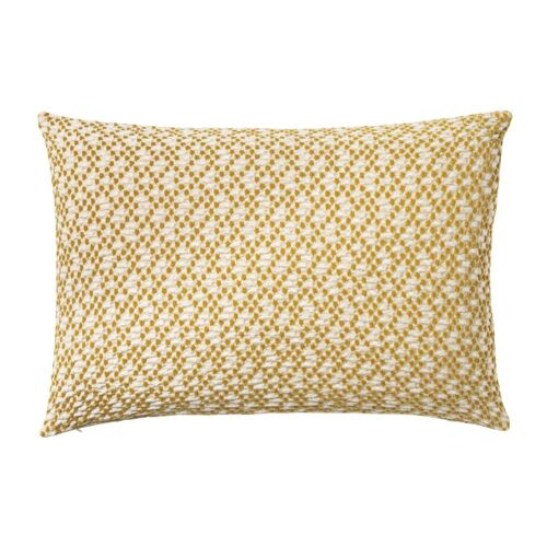 Couvre Lit En Coton Tissé Jaune 260x240