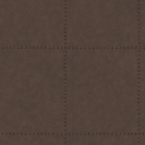 Papier peint effet cuir marron 1000x53cm