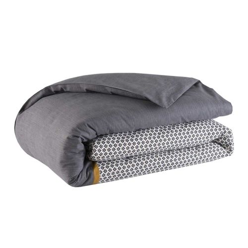 Housse De Couette En Bambou Gris 260x240