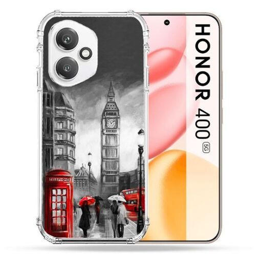 Coque Renforcée Pour Honor 400 5g Voyage Angleterre Londres Vintage