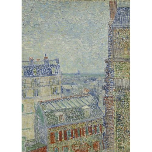 Canevas imprimer Paris France Peinture Gogh=1359 Impression sur toile DIY installer 40x50cm