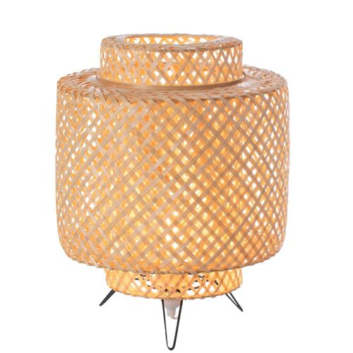 En Bambou Naturel, H. 38 Cm