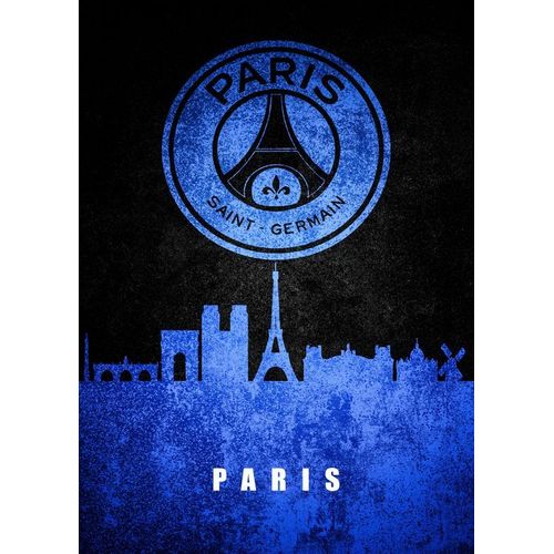 Canevas imprimer Horizon de la ville de Paris = 155 Impression sur toile DIY installer 40x50cm