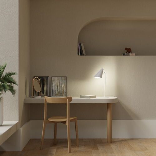 Lampe De Table Blanche